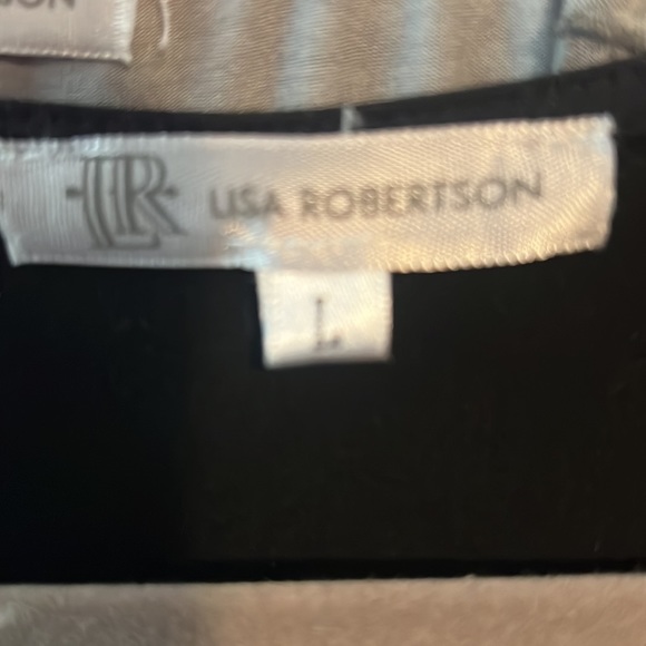 Lisa Robertson Blouses-EUC! Black & grey in a large & rose blush in a medium. - Picture 7 of 14